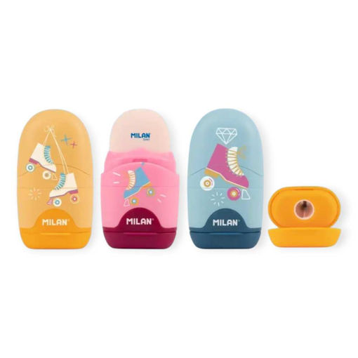 Picture of MILAN ERASER & SHARPENER CAPSULE ROLLER